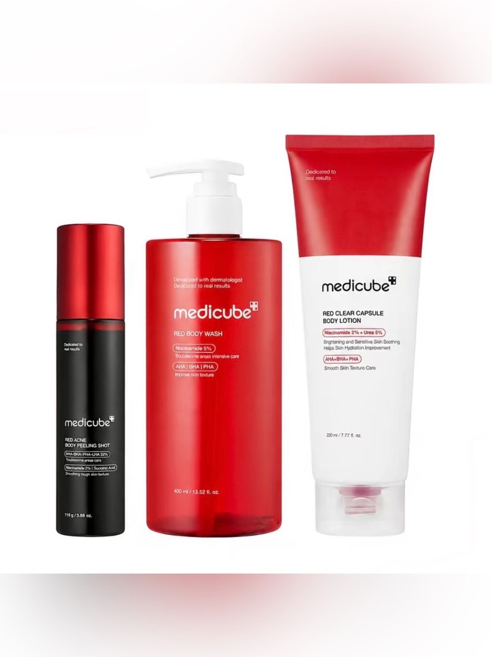 Medicube 3pc Body Set